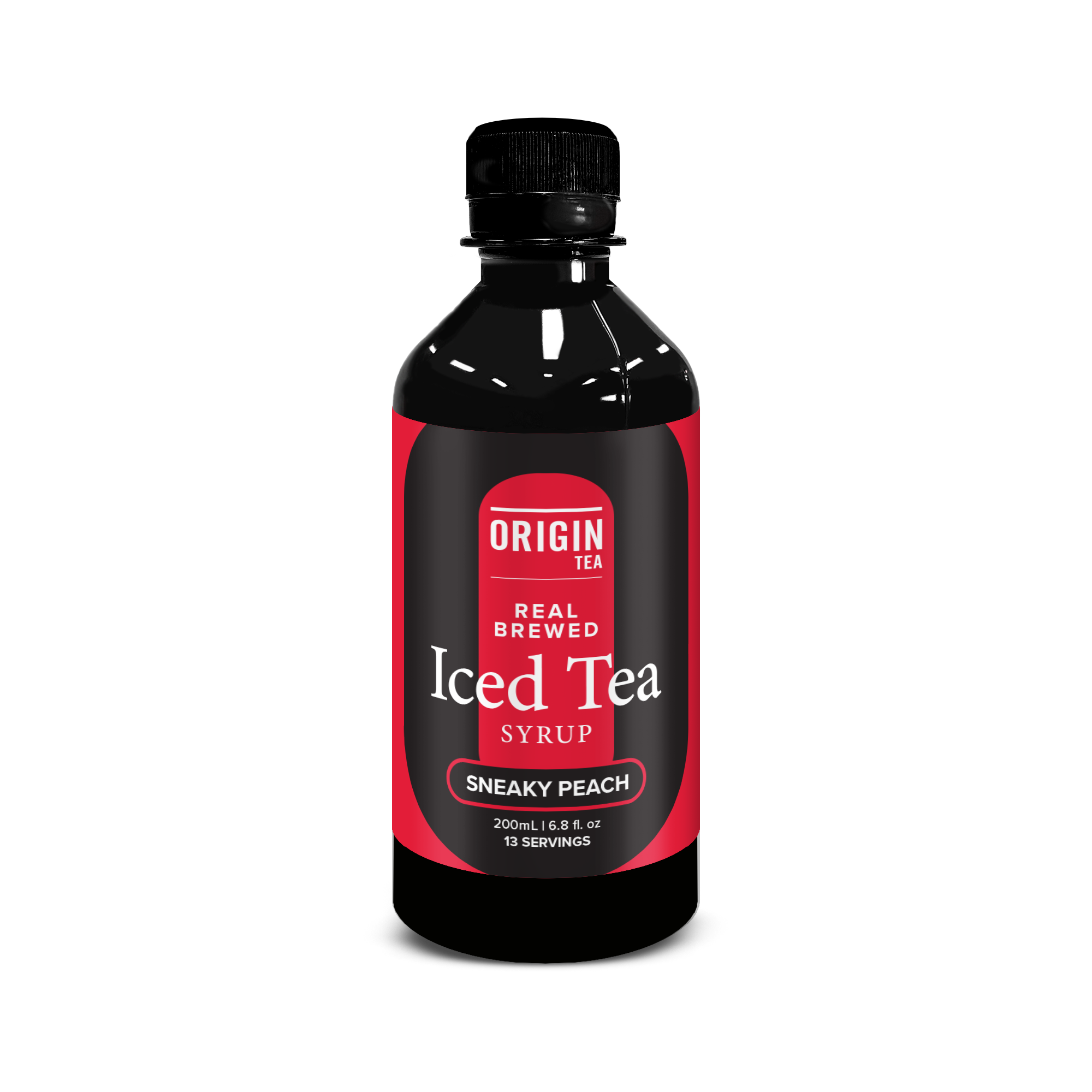 Low Sugar Sneaky Peach Iced Tea Syrup
