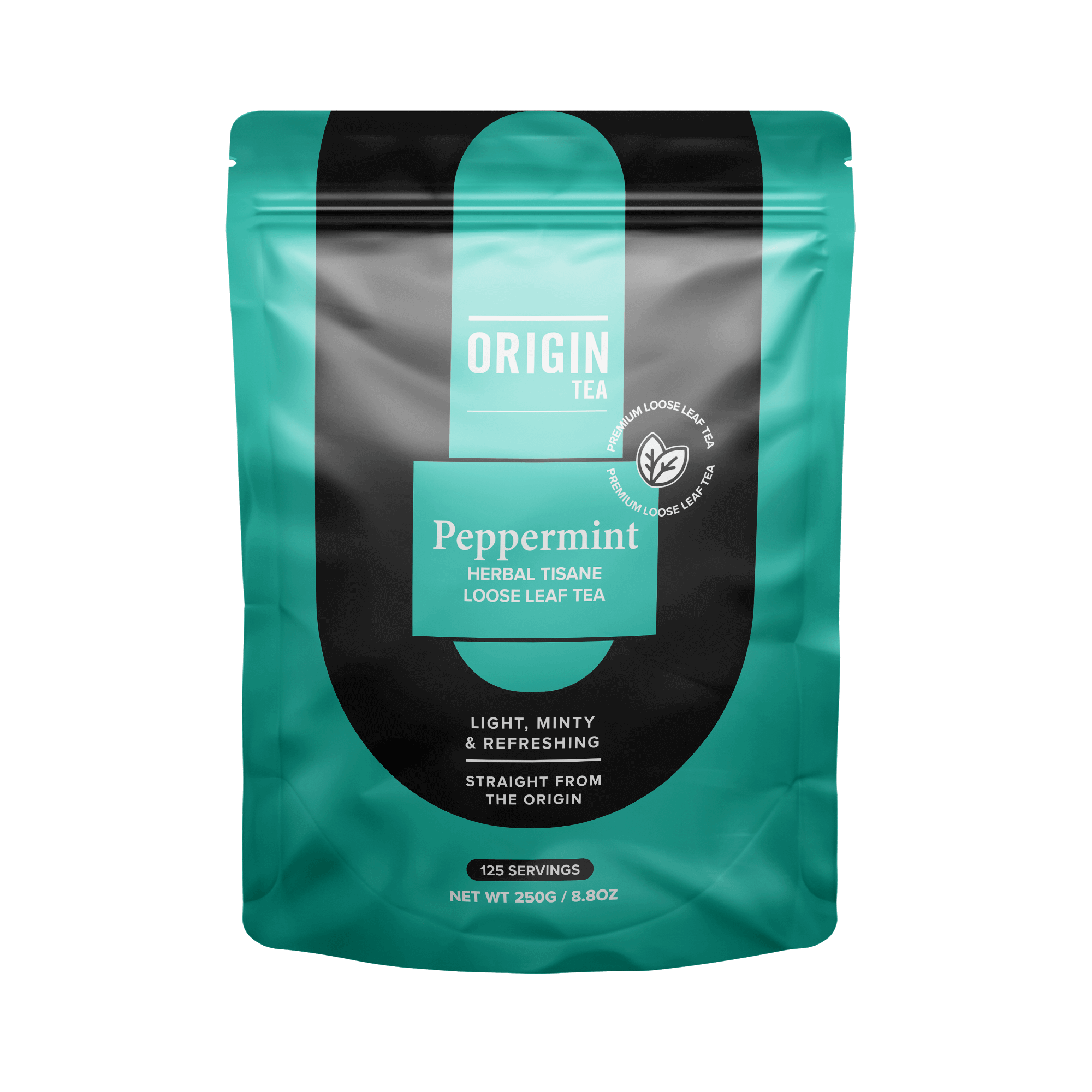 Peppermint Caffeine Free Loose Leaf Herbal Tea