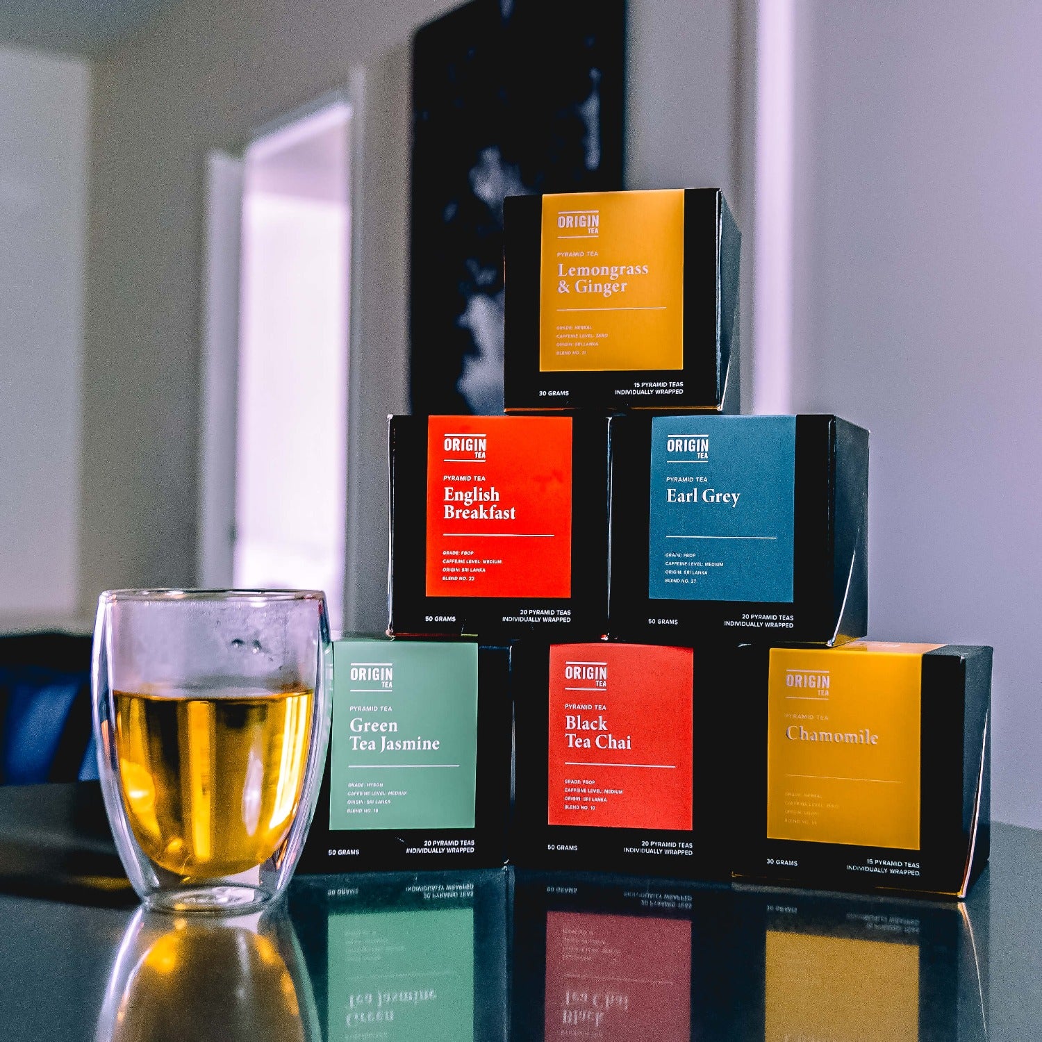 Forest Berry Caffeine Free Pyramid Herbal Tea Bags