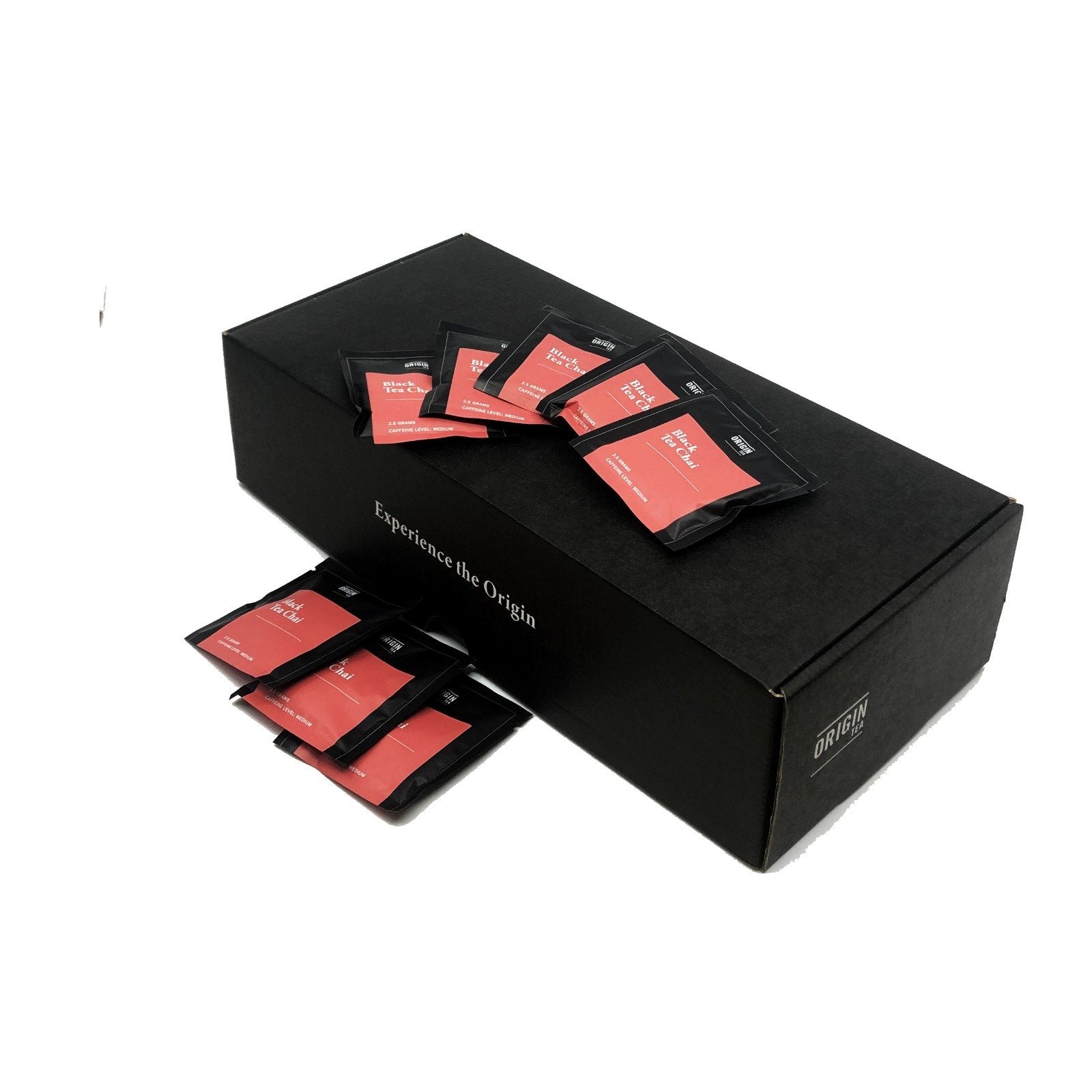 Black Chai Pyramid Black Tea Bags - 100 Single Serve Bags - Origin Tea
