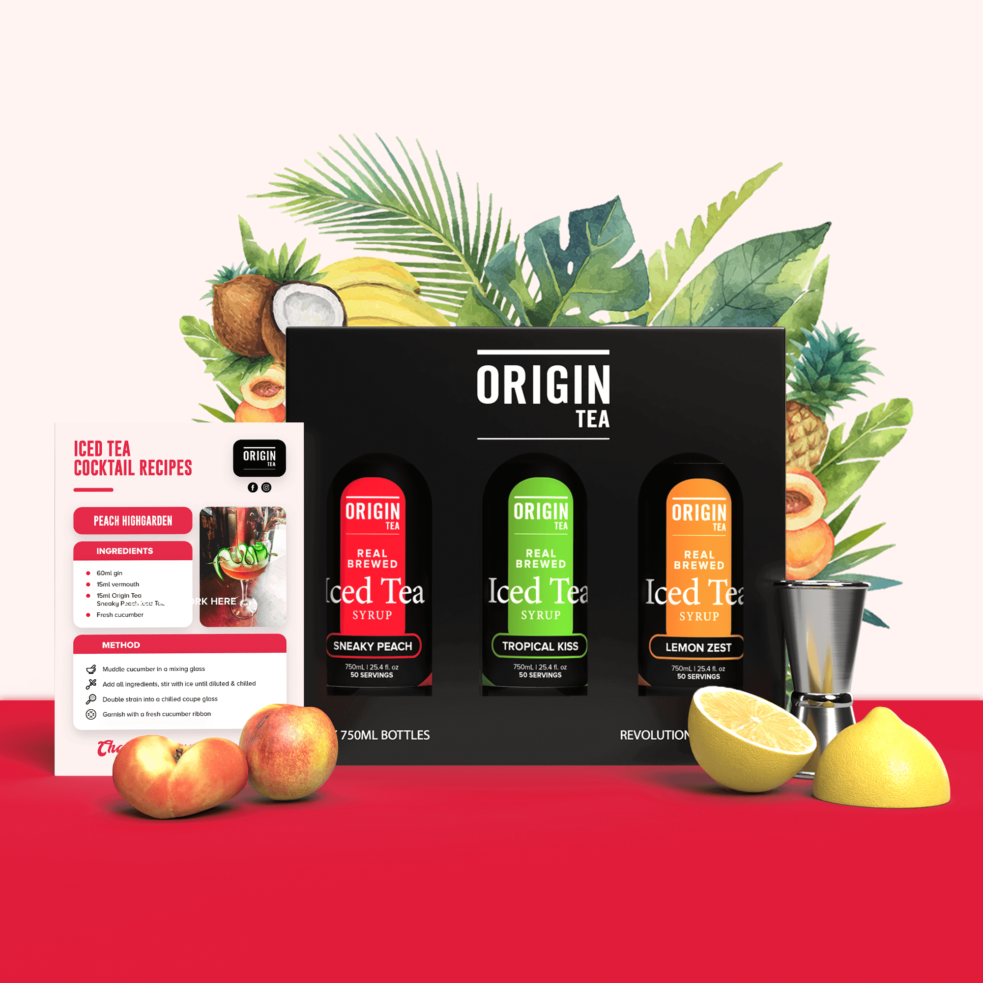 Iced Tea Cocktail Gift Box - Origin Tea