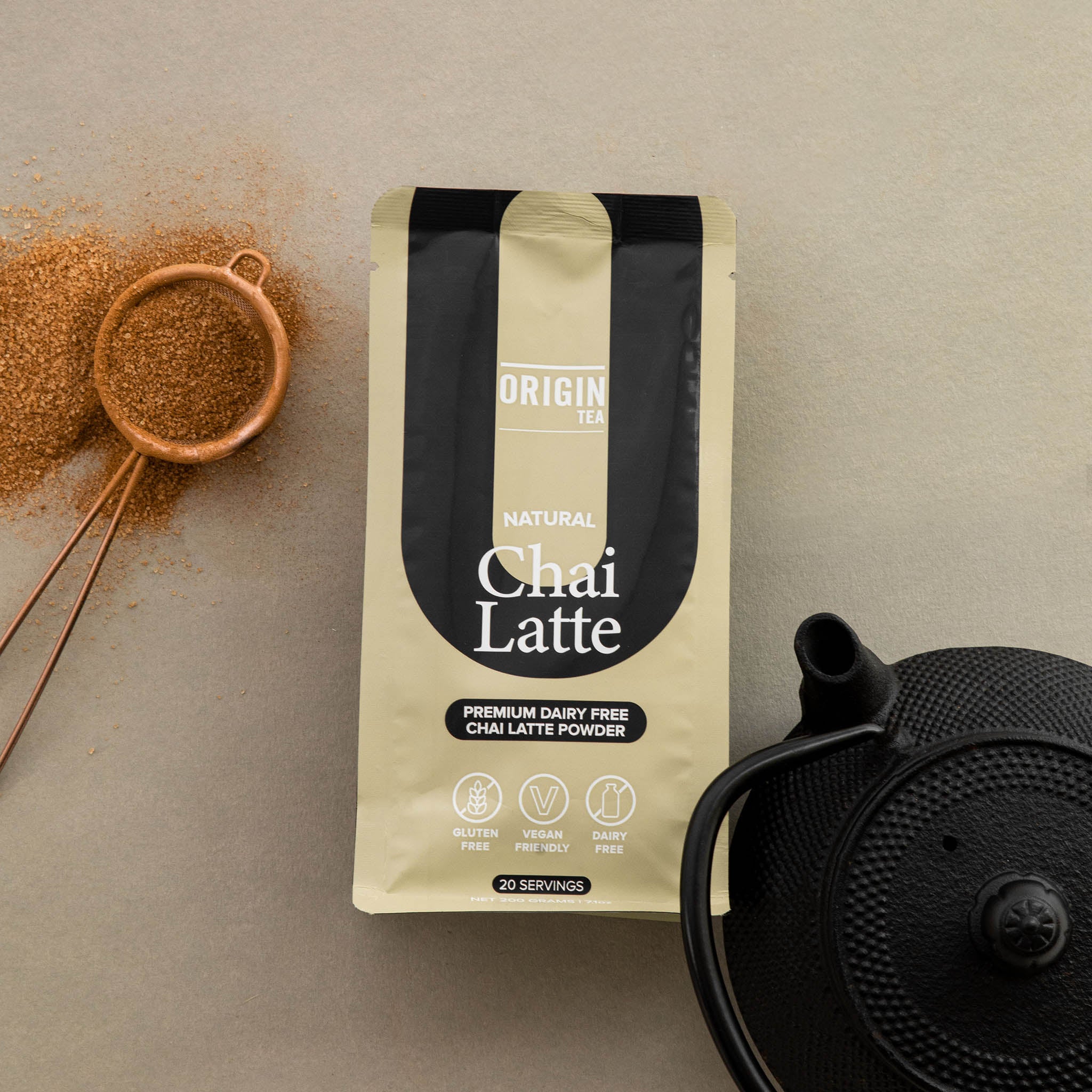 Caffeine Free Natural Chai Latte - 200g - Origin Tea