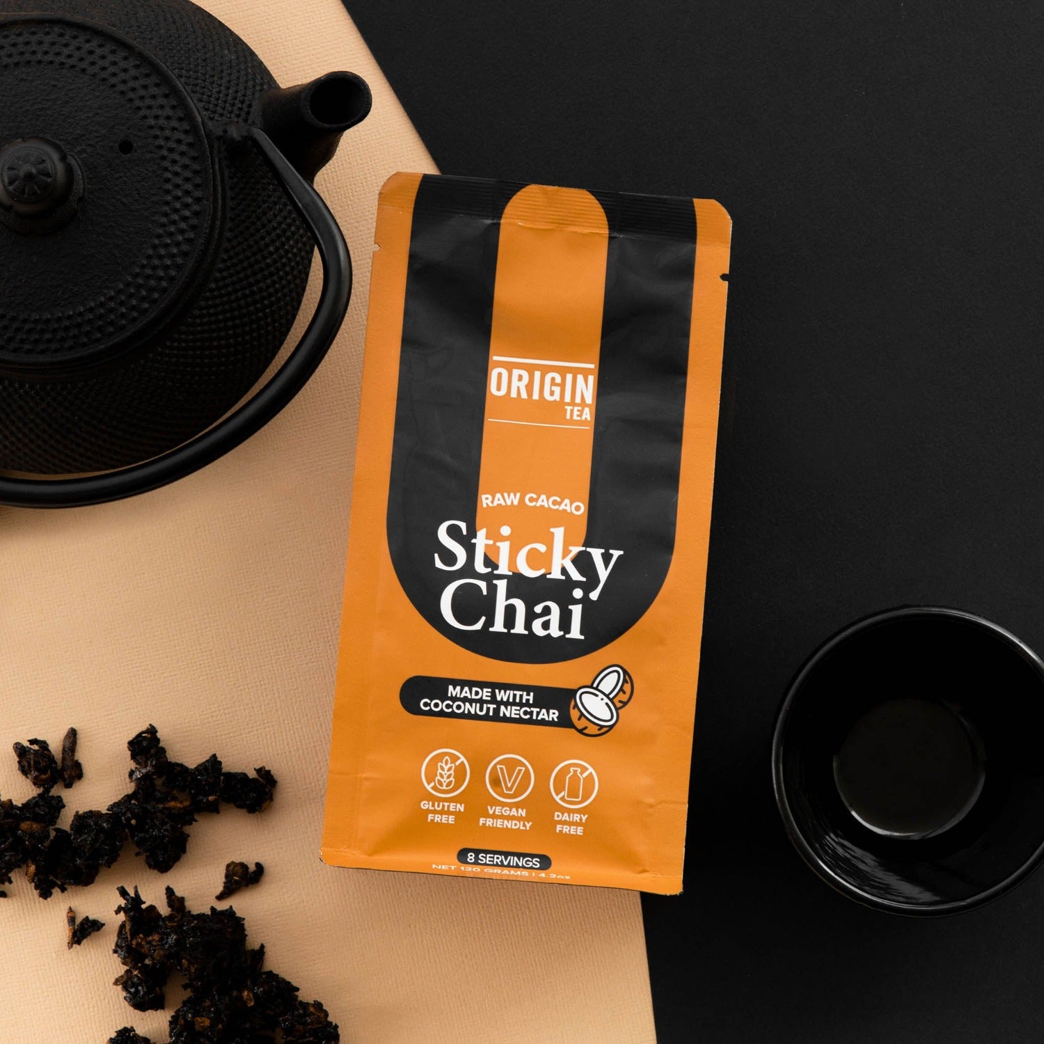 Raw Cacao Sticky Chai - 120g - Origin Tea