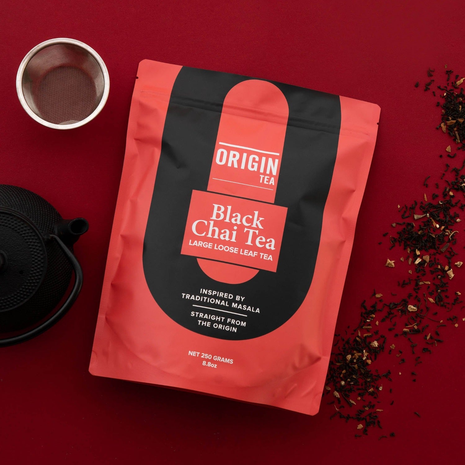 Black Chai Loose Leaf Black Tea - 250g - Origin Tea