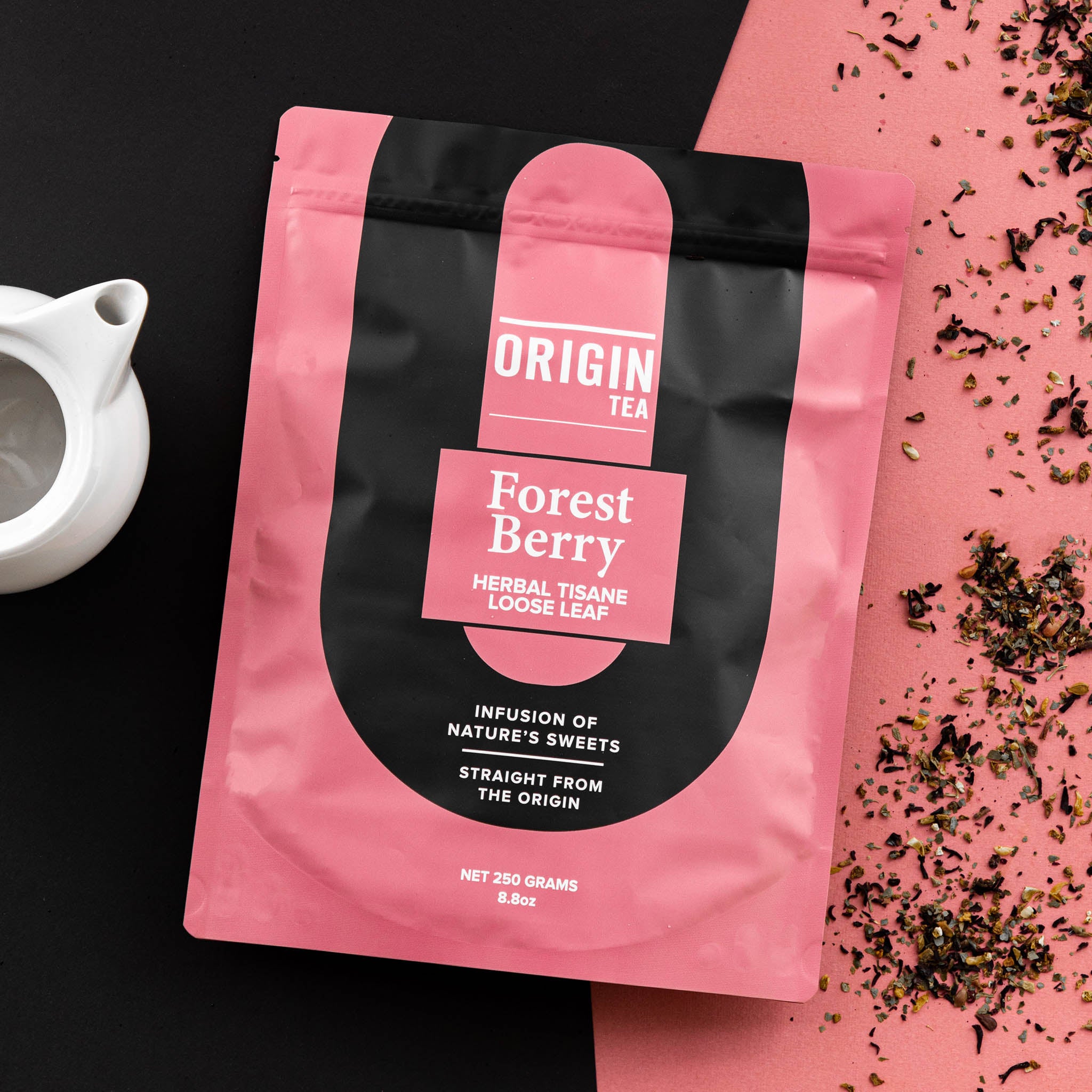 Forest Berry Caffeine Free Loose Leaf Herbal Tea - 250g - Origin Tea