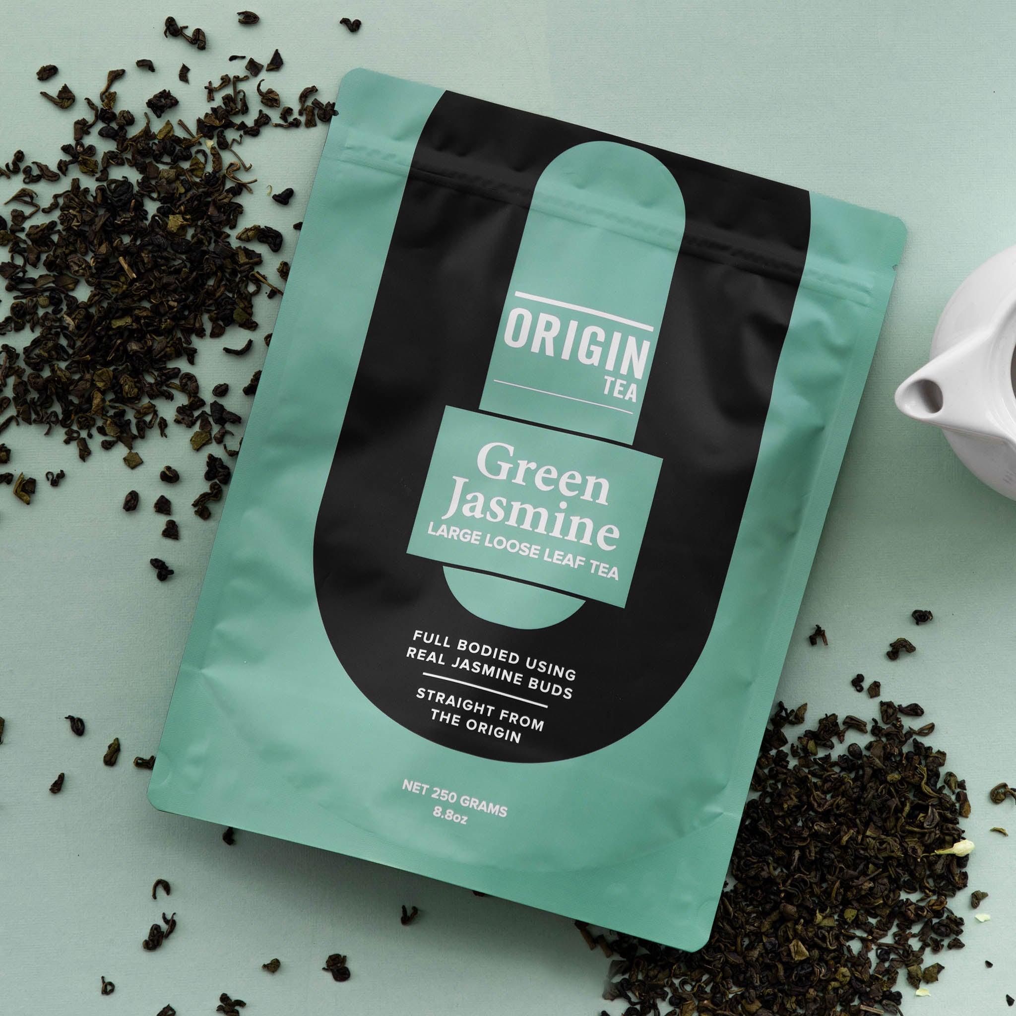 Green Jasmine Loose Leaf Green Tea - 250g - Origin Tea