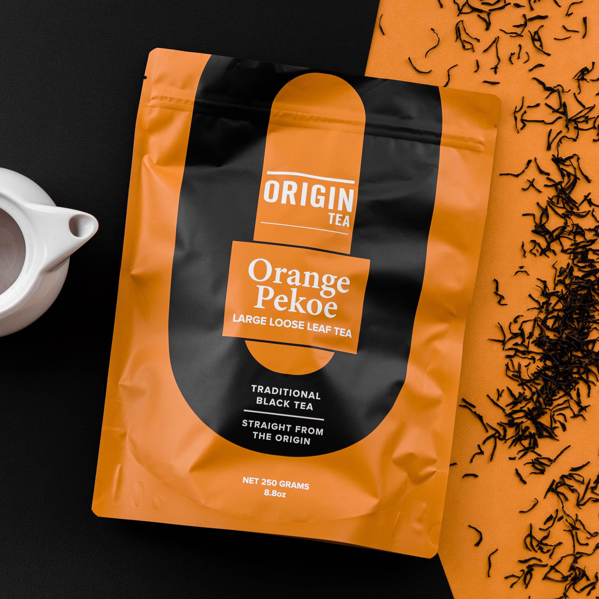 Orange Pekoe Loose Leaf Black Tea - 250g - Origin Tea