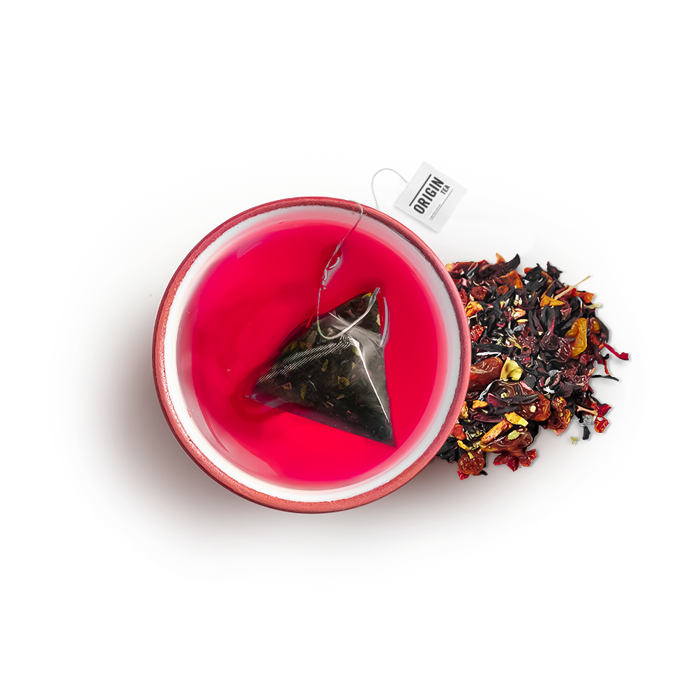 Forest Berry Caffeine Free Pyramid Herbal Tea Bags