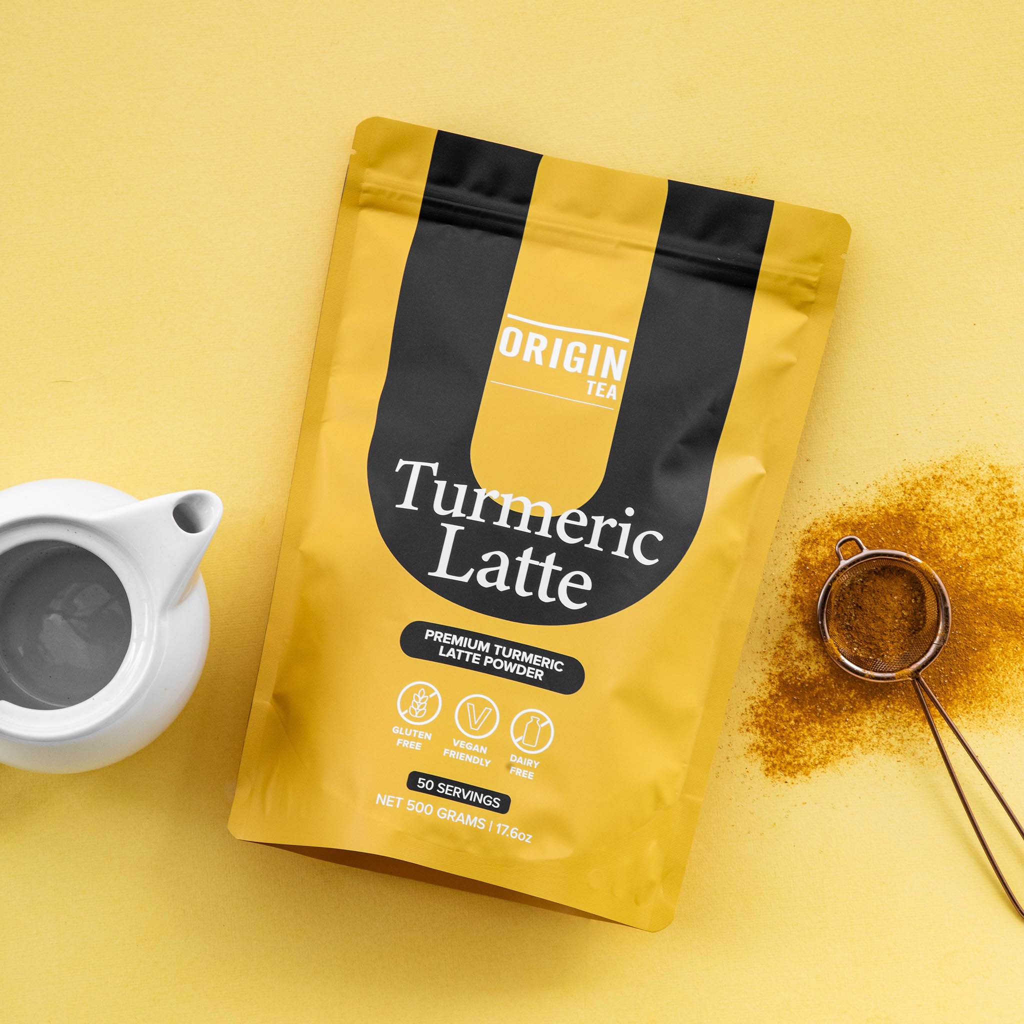 Caffeine Free Turmeric Latte - Origin Tea