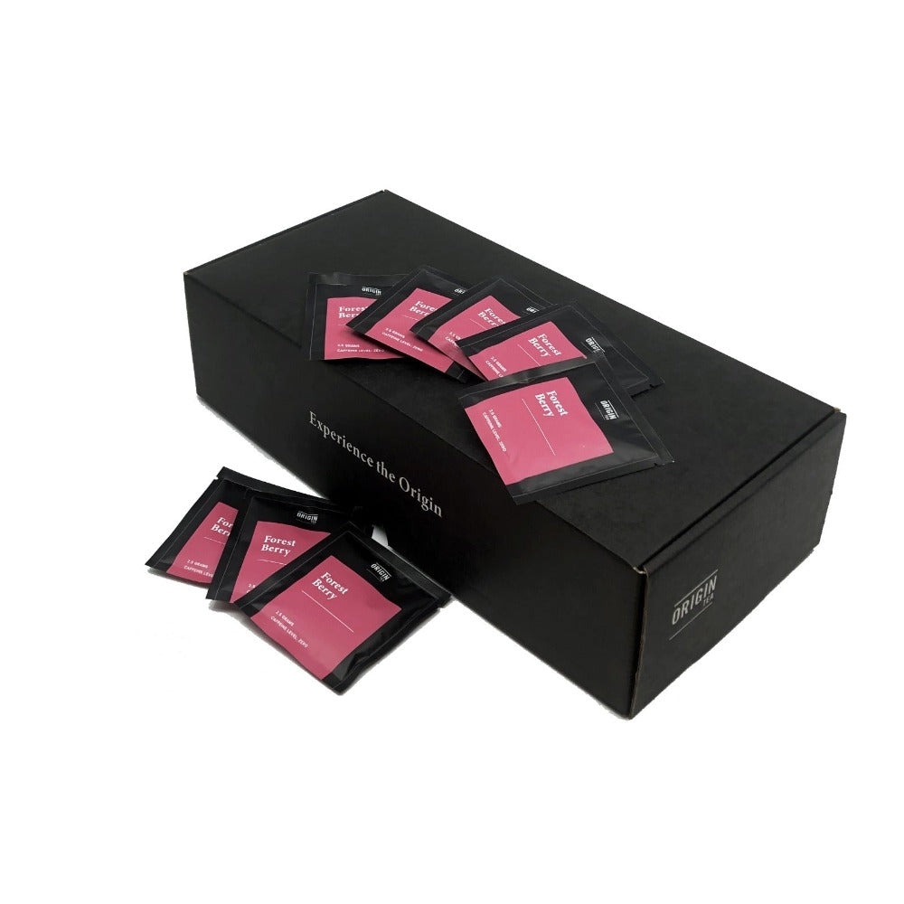 Forest Berry Pyramid Tea Bags - Single Serve Box 100 - Origin Tea