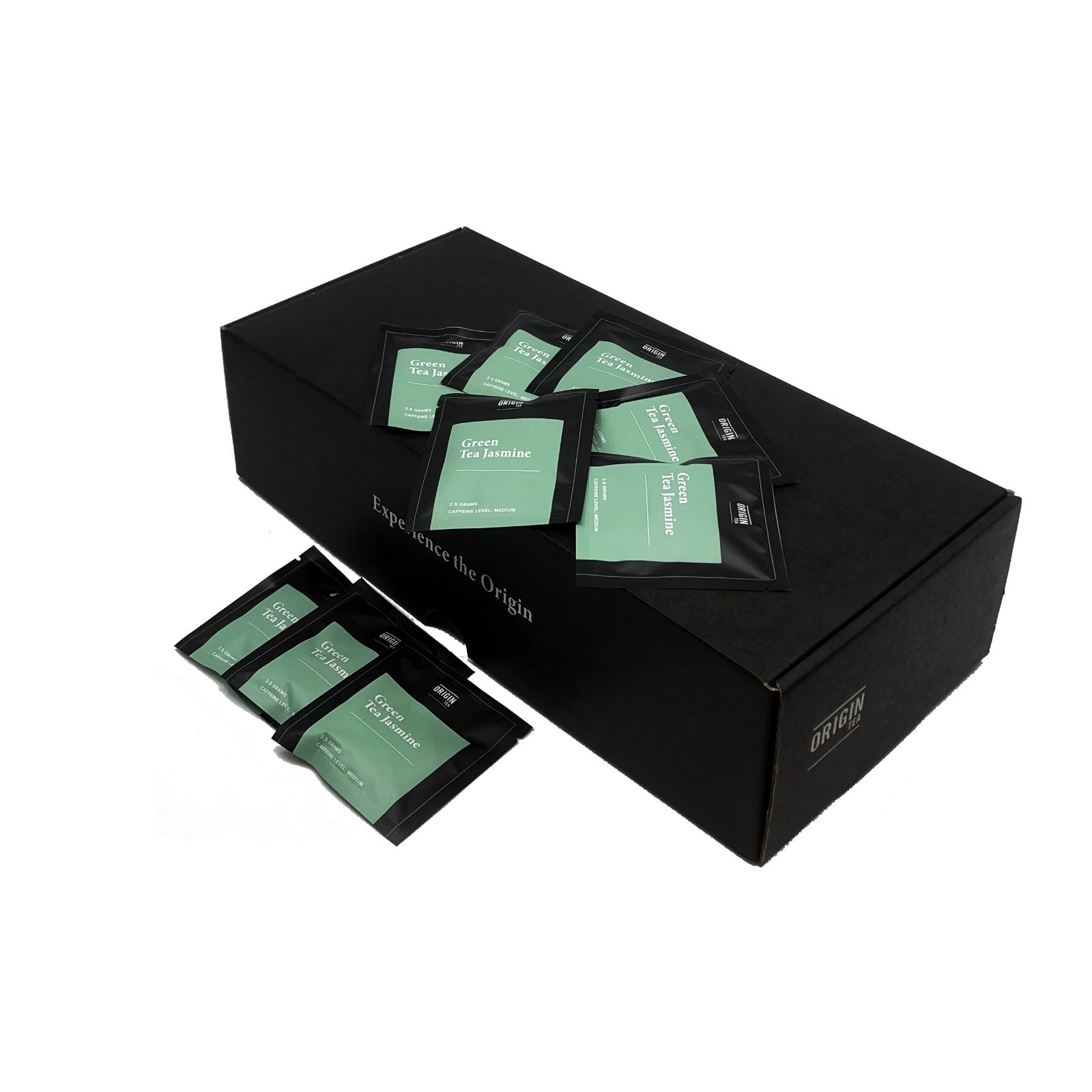 Green Jasmine Pyramid Tea Bags - Single Serve Box 100 - Origin Tea